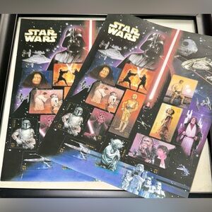 Star Wars 2007 Commemorative 41¢ Stamps 2 Sheets (15 Stamps/sheet)